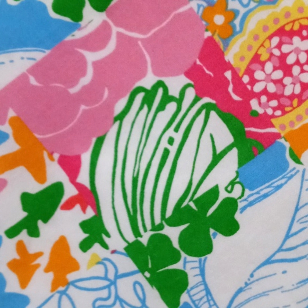 Htf/Vtg Lilly Pulitzer - Multi Patchwork Halter T… - image 5